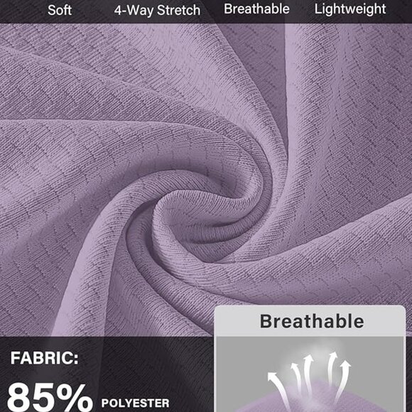 NWT! Silky Soft Long-Sleeve Pullover Top Tank T-Shirt with UPF50 Protection - Picture 5 of 10